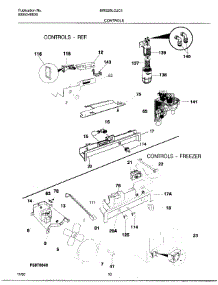 10 - Control parts for Frigidaire Refrigerator MRS26LGJC1 from AppliancePartsPros.com