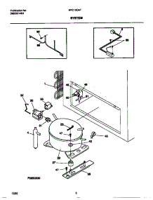04 - System parts for Frigidaire Freezer MFC15D4FW0 from AppliancePartsPros.com