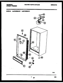 03 - Cabinet Parts parts for Frigidaire Freezer MFU09M2AW0 from AppliancePartsPros.com