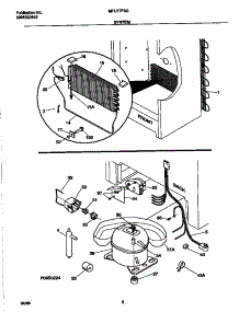 04 - System parts for Frigidaire Freezer MFU17F3GW5 from AppliancePartsPros.com