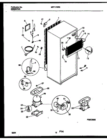 06 - System And Automatic Defrost Parts parts for Frigidaire Refrigerator MRT17NRBZ0 from AppliancePartsPros.com