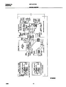 06 - Wiring Diagram parts for Frigidaire Refrigerator MRT15CPEW2 from AppliancePartsPros.com