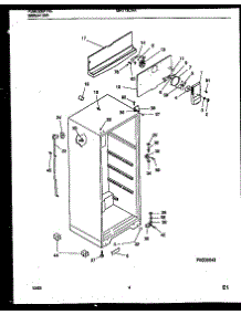 03 - Cabinet Parts parts for Frigidaire Refrigerator MRT13CRAW0 from AppliancePartsPros.com