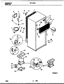 06 - System And Automatic Defrost Parts parts for Frigidaire Refrigerator MRT15CNAW0 from AppliancePartsPros.com