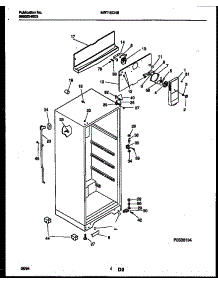 03 - Cabinet Parts parts for Frigidaire Refrigerator MRT15CNBD0 from AppliancePartsPros.com