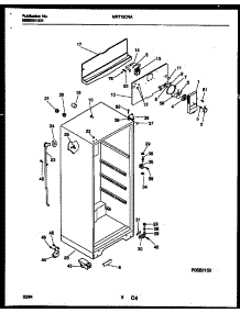 04 - Cabinet Parts parts for Frigidaire Refrigerator MRT15CNAZ0 from AppliancePartsPros.com