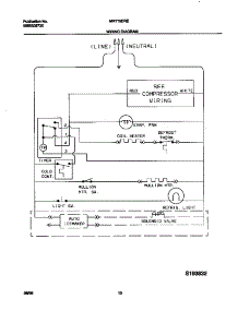 06 - Wiring Diagram parts for Frigidaire Refrigerator MRT15DREW4 from AppliancePartsPros.com