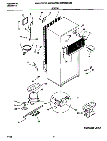 05 - System parts for Frigidaire Refrigerator MRT13CREZ2 from AppliancePartsPros.com