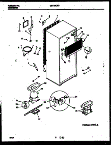 05 - System And Automatic Defrost Parts parts for Frigidaire Refrigerator MRT15CNBD1 from AppliancePartsPros.com