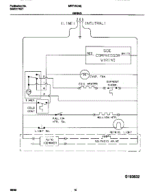 06 - Wiring Diagram parts for Frigidaire Refrigerator MRT15CNEZ6 from AppliancePartsPros.com