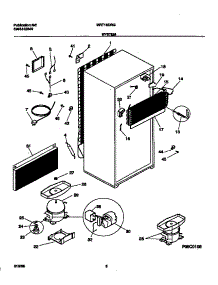 05 - System parts for Frigidaire Refrigerator MRT16DRGD2 from AppliancePartsPros.com