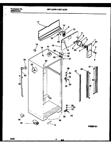 03 - Cabinet Parts parts for Frigidaire Refrigerator MRT18JZBY0 from AppliancePartsPros.com