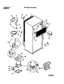 05 - Cooling System parts for Frigidaire Refrigerator MRT19GNBW2 from AppliancePartsPros.com