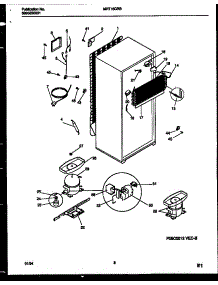 05 - System And Automatic Defrost Parts parts for Frigidaire Refrigerator MRT15CRBW0 from AppliancePartsPros.com