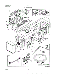 03 - Ice Maker Parts parts for Frigidaire Ice Maker IM115 from AppliancePartsPros.com