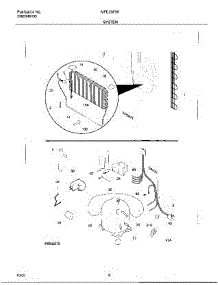 06 - System parts for Frigidaire Freezer MFU20F3GW8 from AppliancePartsPros.com