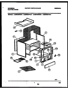 03 - Body Parts parts for Frigidaire Range MEF203PBDA from AppliancePartsPros.com