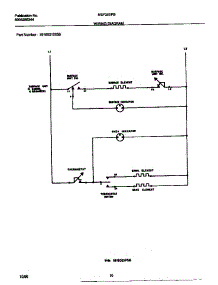 06 - Wiring Diagram parts for Frigidaire Range MEF300PBDG from AppliancePartsPros.com