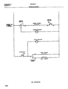 06 - Wiring Diagram parts for Frigidaire Range MEF303PCDA from AppliancePartsPros.com