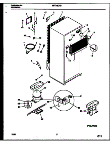 05 - System And Automatic Defrost Parts parts for Frigidaire Refrigerator MRT18CHCW1 from AppliancePartsPros.com