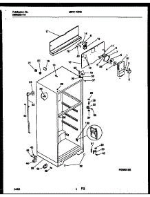 03 - Cabinet Parts parts for Frigidaire Refrigerator MRT17CRBD0 from AppliancePartsPros.com