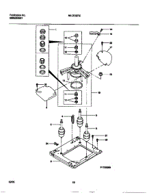 10 - Washer-Drive Connection parts for Frigidaire Washer Dryer Combo MLCE52RCT0 from AppliancePartsPros.com