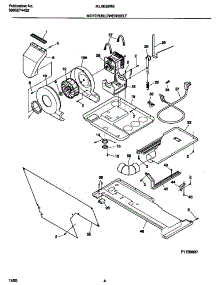 03 - Motor / Blower / Belt parts for Frigidaire Washer Dryer Combo MLXE62RBW2 from AppliancePartsPros.com