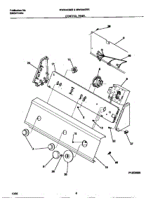 05 - Control Panel parts for Frigidaire Washer MWX445MBW3 from AppliancePartsPros.com