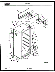 03 - Cabinet Parts parts for Frigidaire Refrigerator MRT17FRAW0 from AppliancePartsPros.com