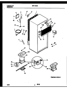 05 - System And Automatic Defrost Parts parts for Frigidaire Refrigerator MRT18CNBZ0 from AppliancePartsPros.com