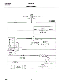 06 - Wiring Diagram parts for Frigidaire Refrigerator MRT18CSHD0 from AppliancePartsPros.com
