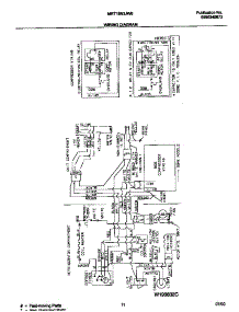 07 - Wiring Diagram parts for Frigidaire Refrigerator MRT18N3JW0 from AppliancePartsPros.com