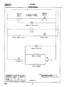 06 - Wiring Diagram parts for Frigidaire Range MEF342BBWD from AppliancePartsPros.com