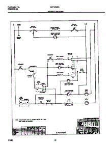 06 - Wiring Diagram parts for Frigidaire Range MEF350SBDB from AppliancePartsPros.com