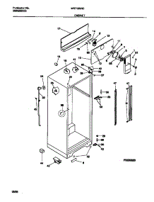 03 - Cabinet parts for Frigidaire Refrigerator MRT18NNCW0 from AppliancePartsPros.com