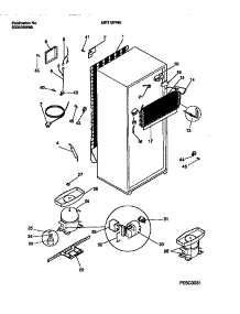 05 - Cooling Systems parts for Frigidaire Refrigerator MRT18PNBZ1 from AppliancePartsPros.com