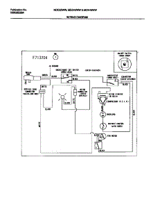 04 - Wiring Diagram parts for Frigidaire Dehumidifier MDD40WW4 from AppliancePartsPros.com