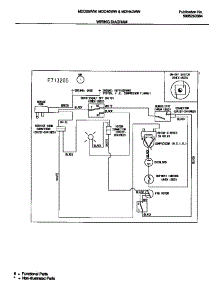 05 - Wiring Diagram parts for Frigidaire Dehumidifier MDD40WW4 from AppliancePartsPros.com