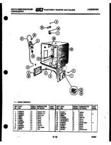 04 - Tub And Frame Parts parts for Frigidaire Dishwasher SC560JXD3 from AppliancePartsPros.com