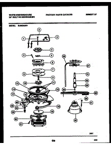 06 - Motor Pump Parts parts for Frigidaire Dishwasher SU550AXR1 from AppliancePartsPros.com