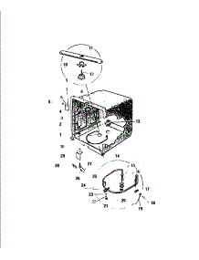 06 - Inner Tub parts for Frigidaire Dishwasher SU500DXR6 from AppliancePartsPros.com