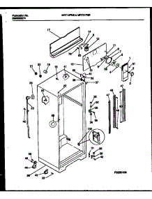 04 - Cabinet Parts parts for Frigidaire Refrigerator MRT19PNBY0 from AppliancePartsPros.com