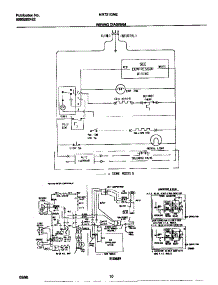 06 - Wiring Diagram parts for Frigidaire Refrigerator MRT21GNED0 from AppliancePartsPros.com