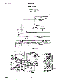 06 - Wiring Diagram parts for Frigidaire Refrigerator MRT21TNBD4 from AppliancePartsPros.com