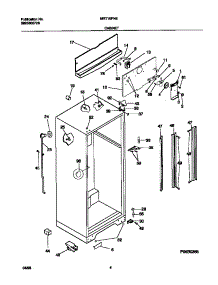 03 - Cabinet parts for Frigidaire Refrigerator MRT18PNEW2 from AppliancePartsPros.com