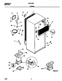 05 - System parts for Frigidaire Refrigerator MRT21NSGD0 from AppliancePartsPros.com