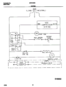 06 - Wiring Diagram parts for Frigidaire Refrigerator MRT21NSGD0 from AppliancePartsPros.com