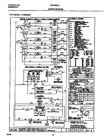 06 - Wiring Diagram parts for Frigidaire Range MEF368CGS1 from AppliancePartsPros.com