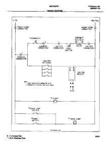 07 - Wiring Diagram parts for Frigidaire Range MGF300PBDC from AppliancePartsPros.com