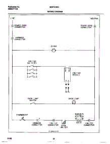 07 - Wiring Diagram parts for Frigidaire Range MGF313SCDB from AppliancePartsPros.com
